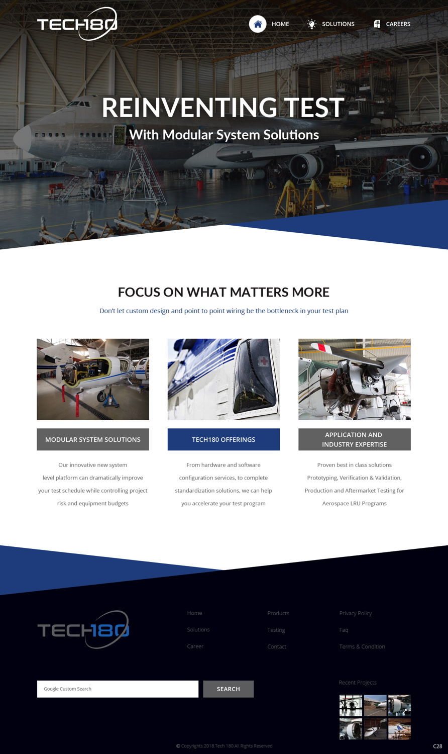 Diseño Web por pb para Tech180 | Diseño #18944812