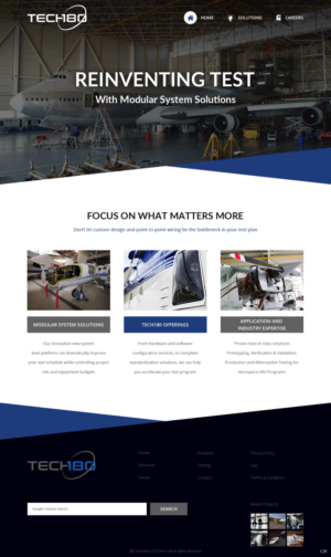 Web Design by pb for Tech180 | Design: #18944812