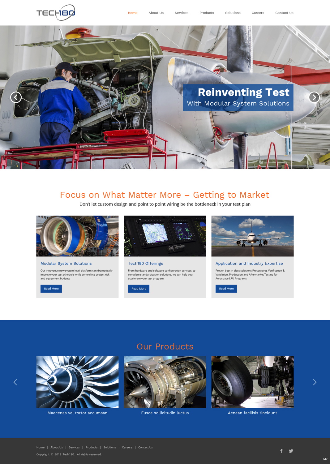 Diseño Web por pb para Tech180 | Diseño #18944816