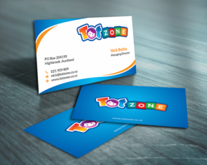 Business Card Design for Totzone (Hires out childrens play areas) | Business Card Design by SKYdesign