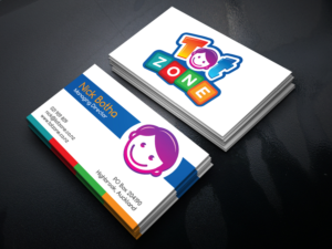 Business Card Design for Totzone (Hires out childrens play areas) | Business Card Design by JK18