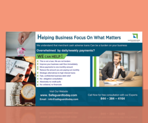 Flyer / Mailer for Business Debt Relief Business - Safeguard Now 6