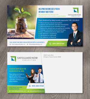 Flyer / Mailer for Business Debt Relief Business - Safeguard Now 6