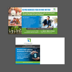Flyer / Mailer for Business Debt Relief Business - Safeguard Now 6