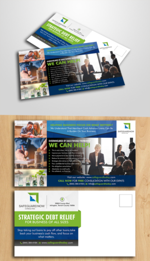 Flyer / Mailer for Business Debt Relief Business - Safeguard Now 6
