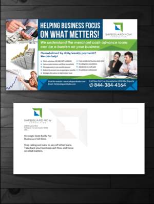 Flyer / Mailer for Business Debt Relief Business - Safeguard Now 6