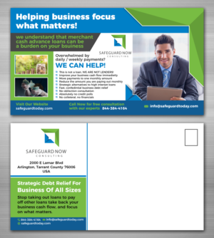 Flyer / Mailer for Business Debt Relief Business - Safeguard Now 6