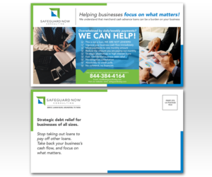 Flyer / Mailer for Business Debt Relief Business - Safeguard Now 6" x 11"
