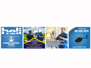 Banner Ad Design by ncmax for Heli Aviation Florida, LLC | Design: #18968353