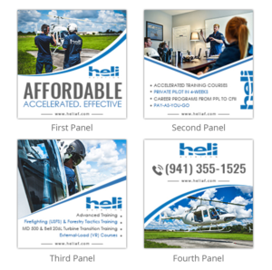 Banner-Design von SAI DESIGNS für Heli Aviation Florida, LLC | Design #18943603