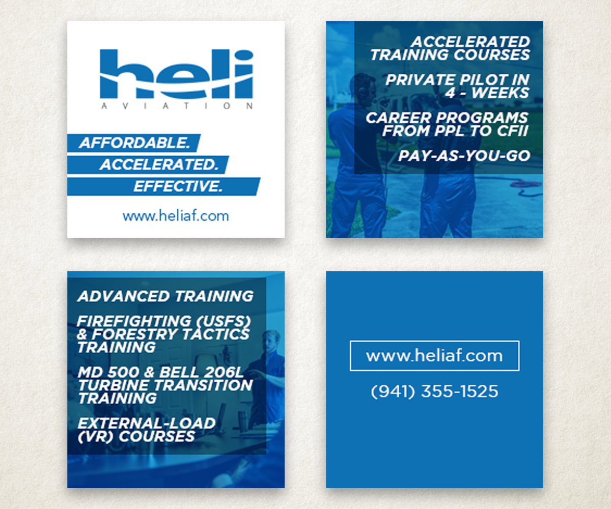Banner-Design von b-man für Heli Aviation Florida, LLC | Design #18936043