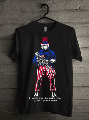 Home of the Free Clothing is looking to add a t shirt design with an updated Uncle Sam image for the | T-shirt Design by creative gravity