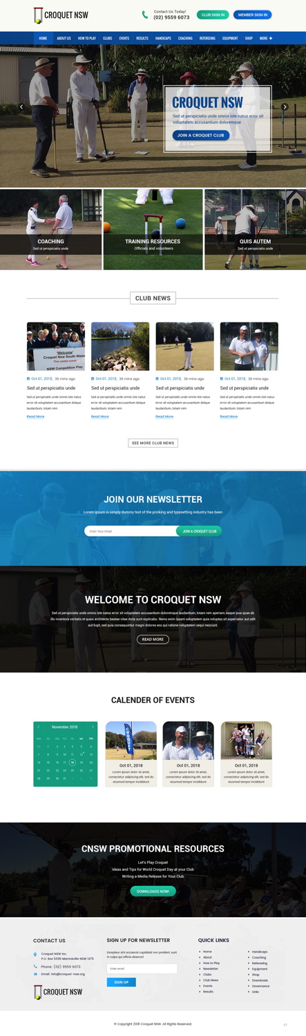 Web Design by pb for this project | Design #18934599