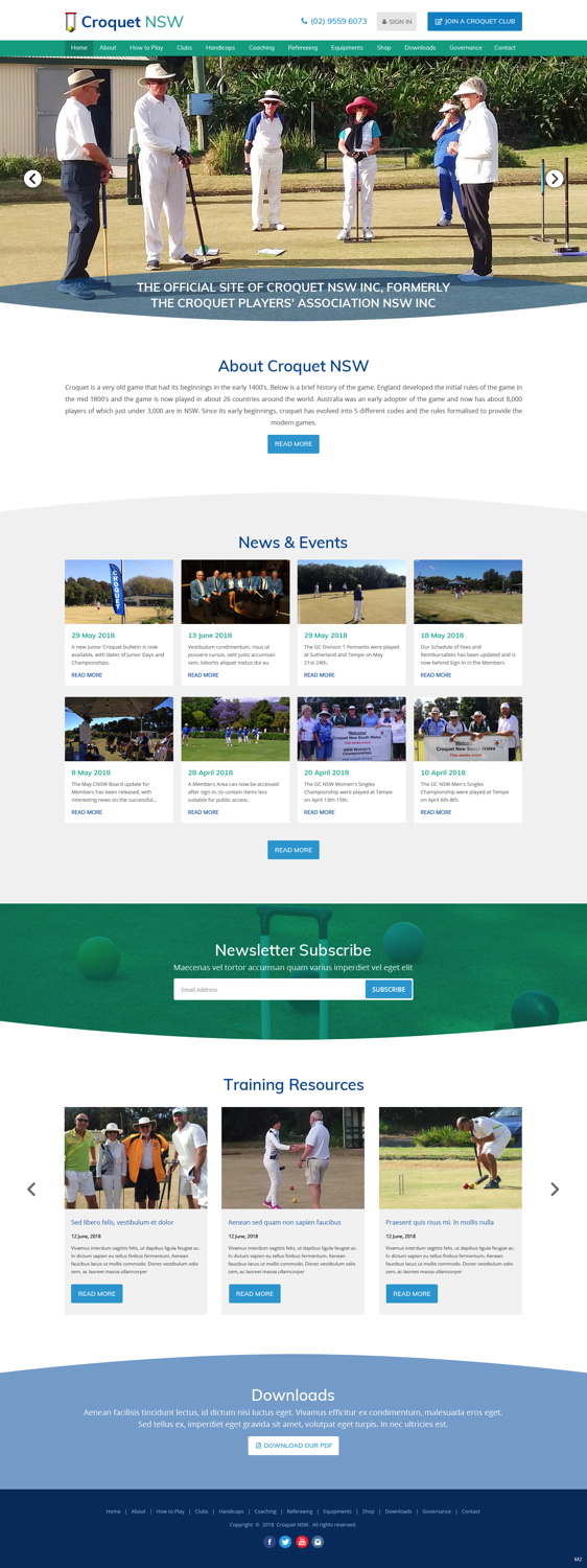 Web Design by pb for this project | Design #18934605