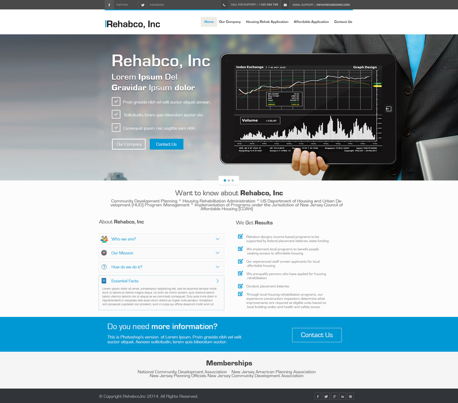 Web Design by SuperLayout for NuWav Marketing Inc | Design #3484375