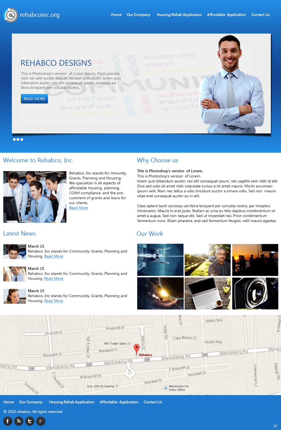 Web Design by pb for NuWav Marketing Inc | Design #3455359