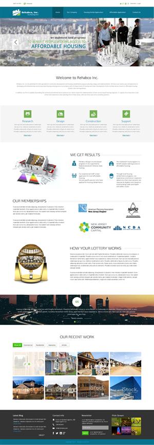 Web Design par Behriatech pour NuWav Marketing Inc | Design : #3444289