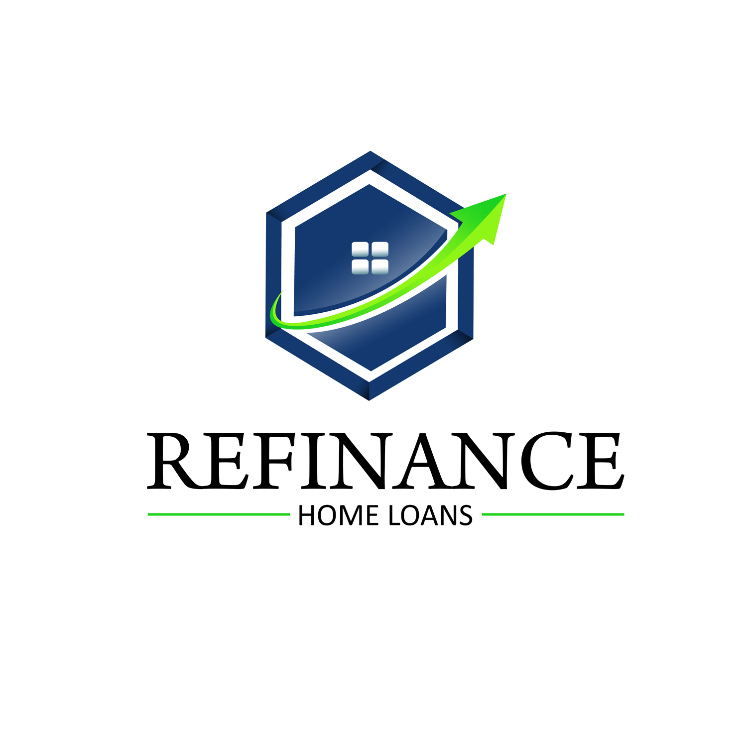 Logo Design by TrisDesign for Refinance Home Loans | Design #18938204