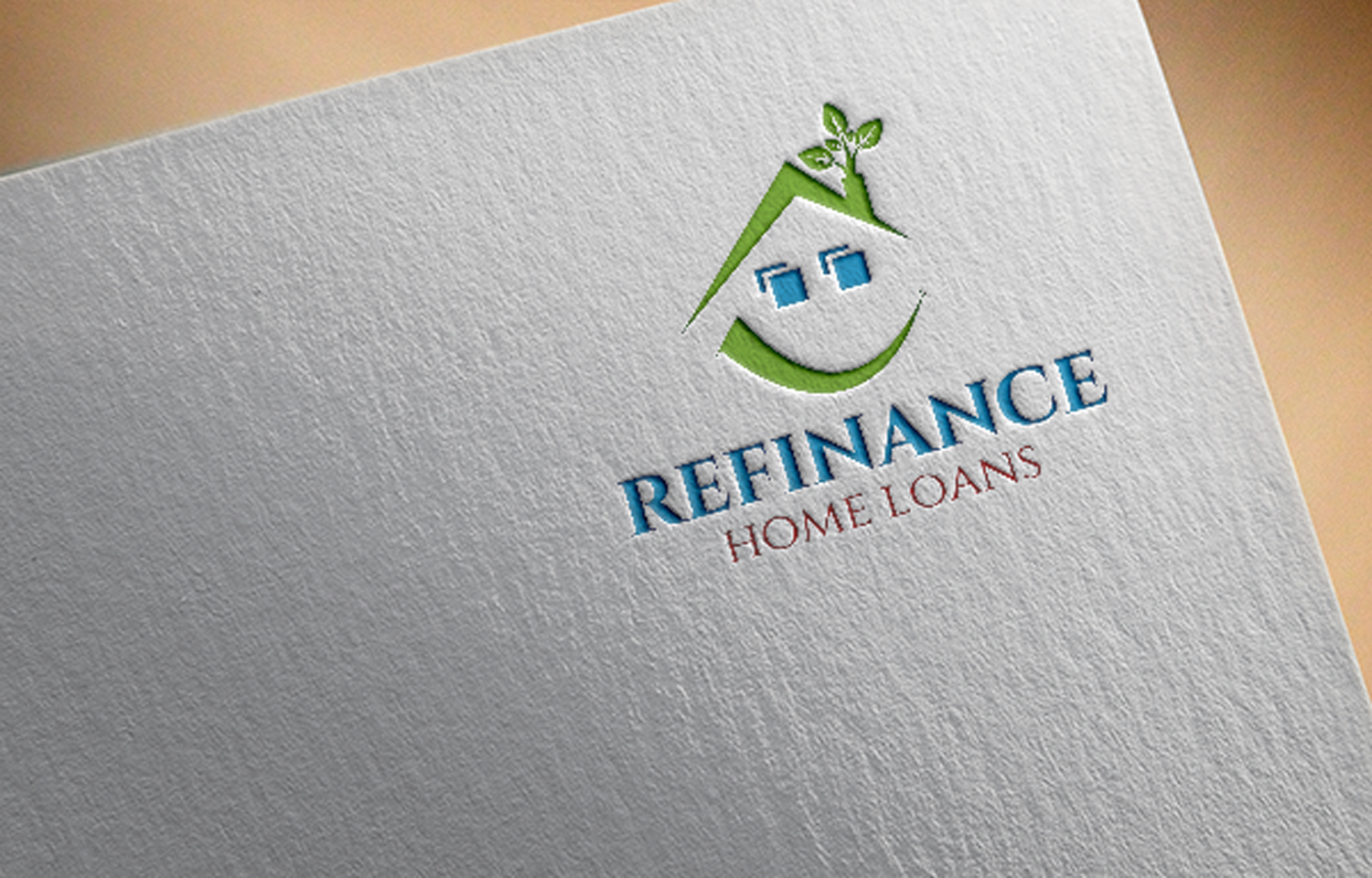 Logo Design by Tonmoyy for Refinance Home Loans | Design: #18951081