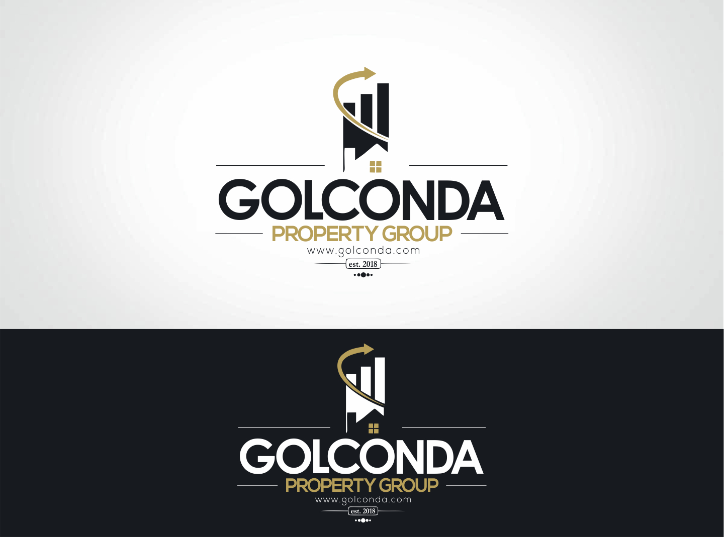 Diseño de Logo por nikkiblue para Golconda Property Group | Diseño #18956470