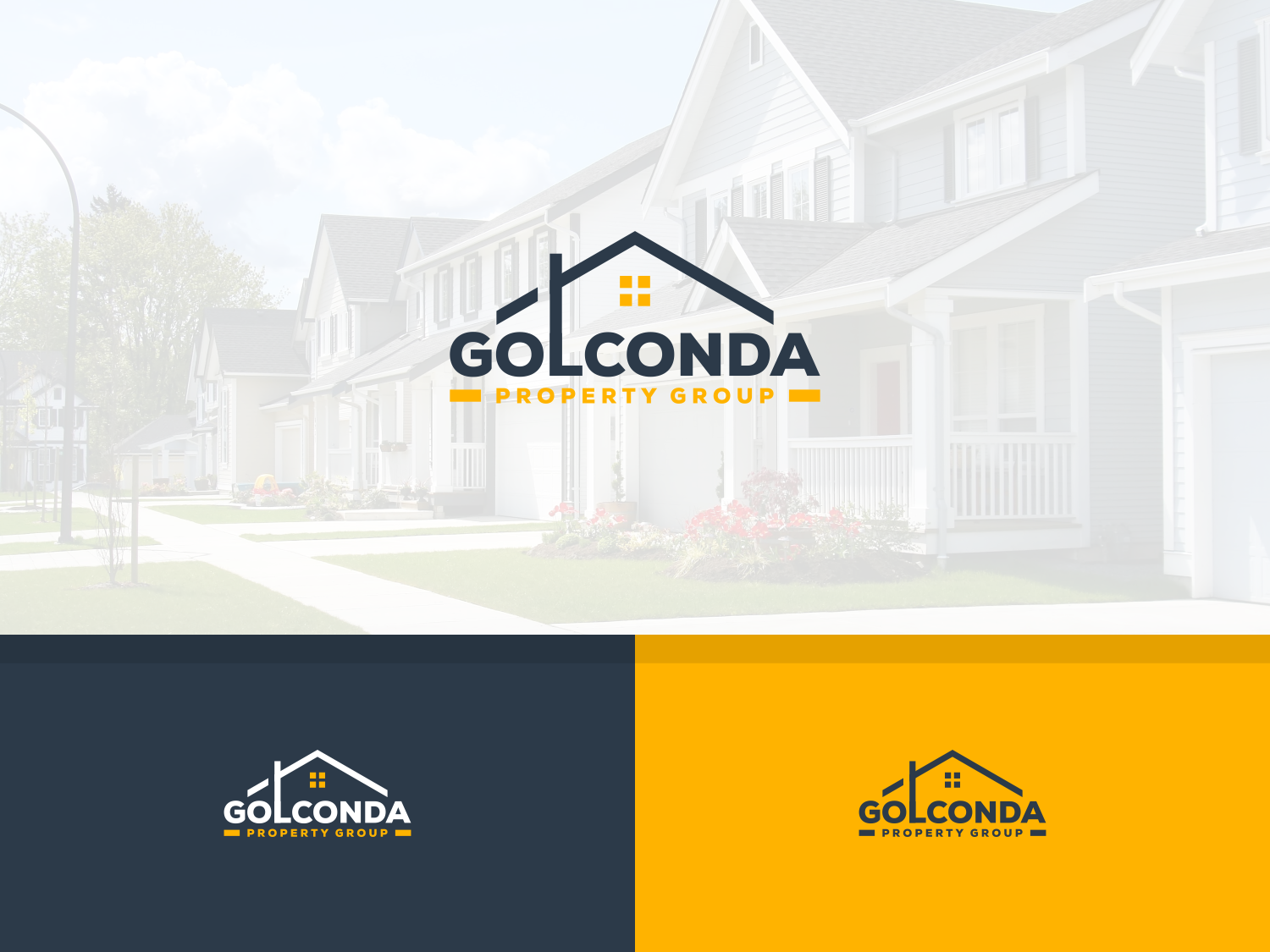 Diseño de Logo por artoku para Golconda Property Group | Diseño #18941793