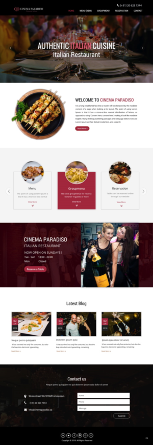 Web Design by pb for The Wild Web | Design: #18940222