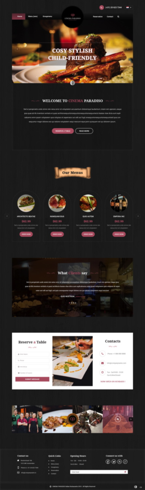 Web Design by pb for The Wild Web | Design: #18940224