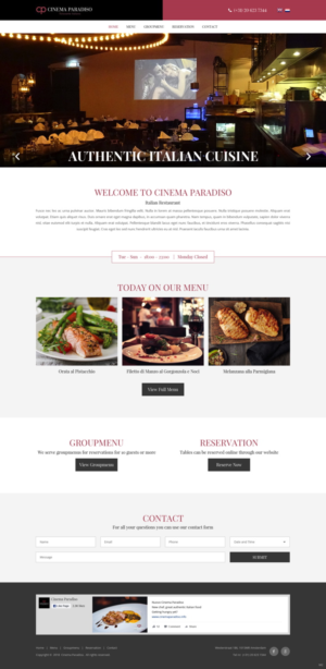 Web Design by pb for The Wild Web | Design: #18940228