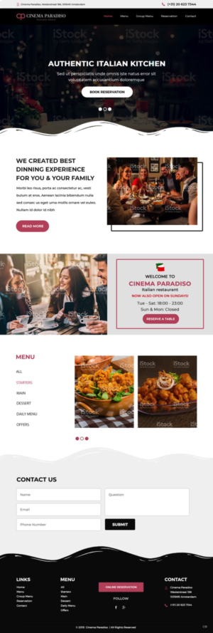 Web Design by pb for The Wild Web | Design: #18944786