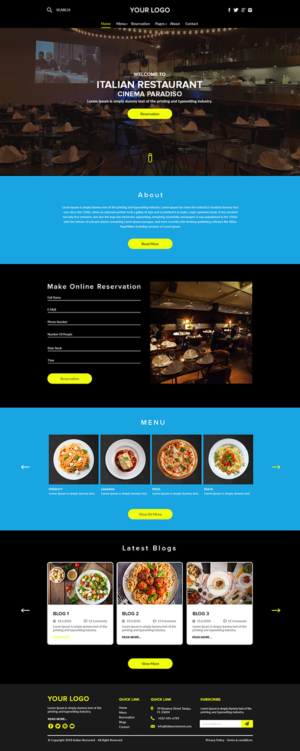 Web Design by bdesigner9 for The Wild Web | Design: #18975341
