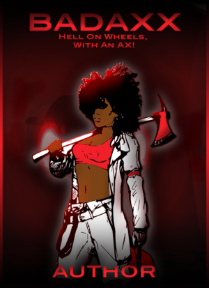 Book cover for a book titled BADAXX: A Short Story about an badass African American woman firefighte | Design de Couverture de Livre par Wenfeii