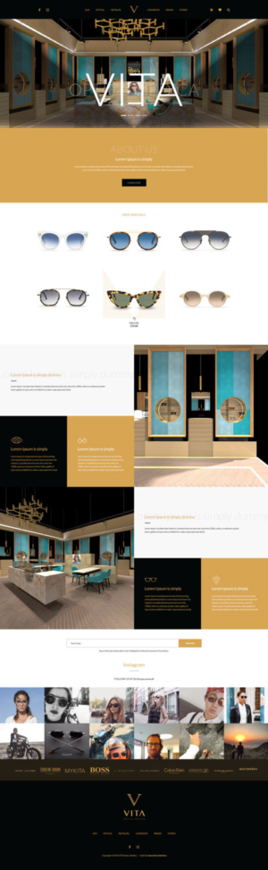 Diseño Web por Black Stallions Impressive Solutions para VITA - optical  | Diseño #19028770