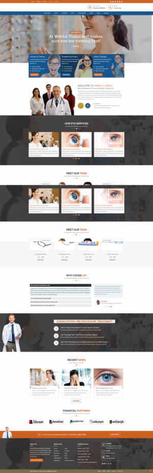 Web-Design von farins88 für VITA - optical  | Design: #19004138