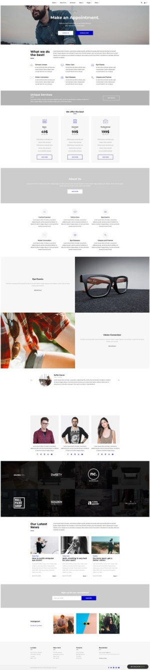 Web-Design von farins88 für VITA - optical  | Design: #19004140