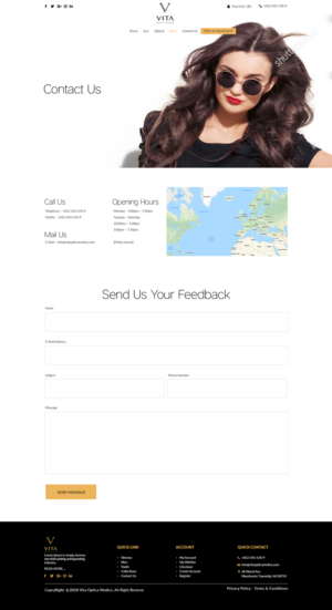 Web-Design von bdesigner9 für VITA - optical  | Design: #19045226