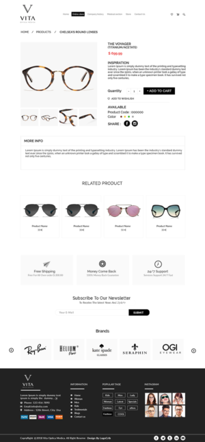 Web-Design von bdesigner9 für VITA - optical  | Design: #19166303