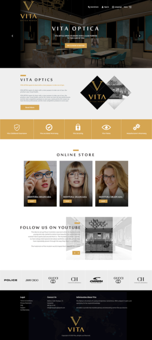 Web-Design von PiXthemes für VITA - optical  | Design: #19023074
