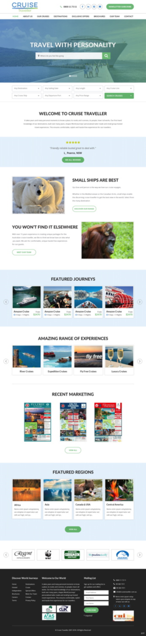 Web Design by pb for this project | Design: #18940216