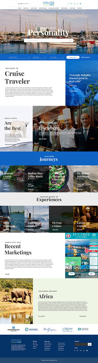 Web Design by Victor for this project | Design #18972510