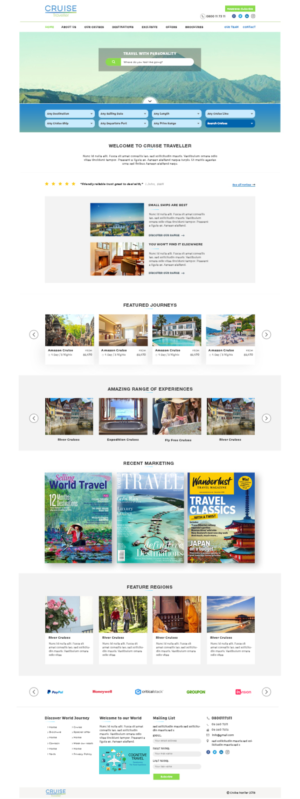 Web Design by Smile Cat for this project | Design #18969033