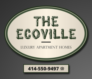 oval sign insert for new apartment complex | Diseño de Señalética por ecorokerz