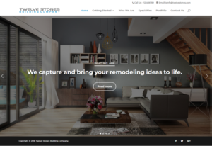 Web Design by CharaFathimalil for Twelve Stones Building Company | Design: #18946460