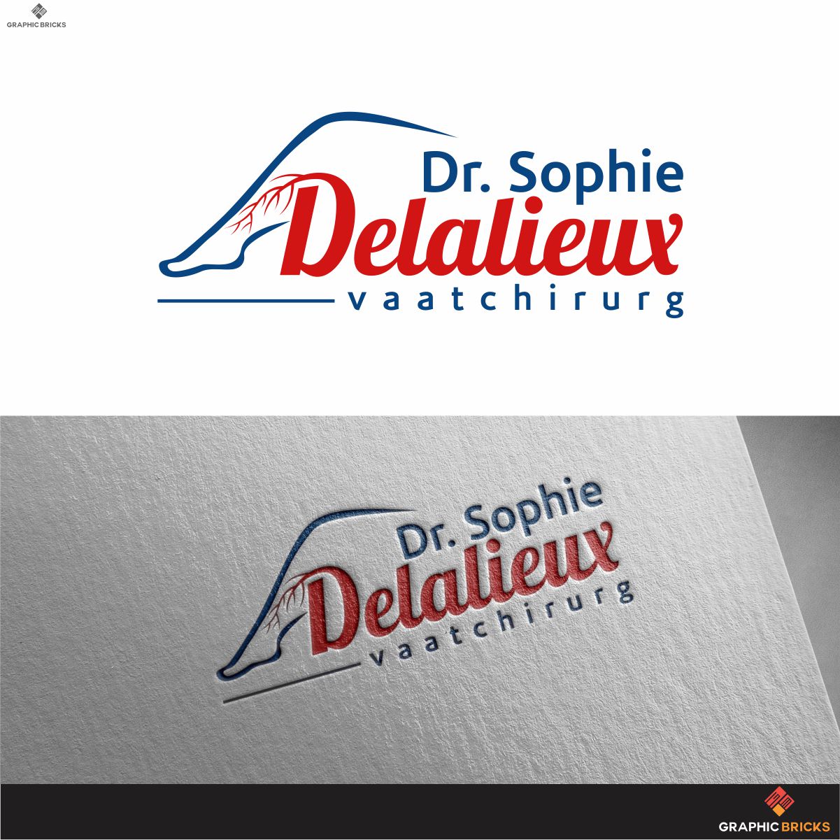 Logo Design by Graphic Bricks for Dr. Sophie Delalieux BVBA | Design #18952613