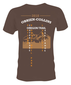 2018 Family Vacation to Oregon and California | Diseño de Camiseta por 75-R-P-Z