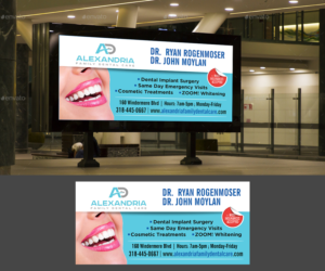 Billboard Design by Designers Hub for Alexandria Family Dental Care | Design: #18940893