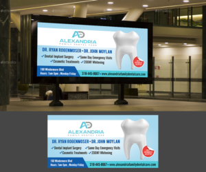 Billboard Design by Designers Hub for Alexandria Family Dental Care | Design: #18941257