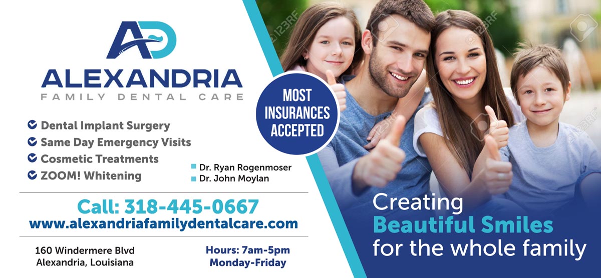 Werbetafel-Design von rkailas für Alexandria Family Dental Care | Design #18948871