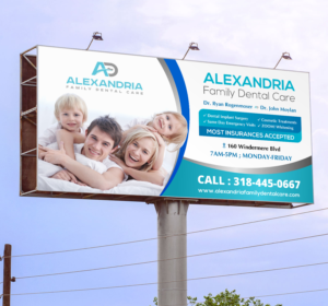 Billboard Design by OwnDesign for Alexandria Family Dental Care | Design: #18947079
