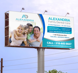 Billboard Design for Modern Family Dentistry | Billboard Design by OwnDesign