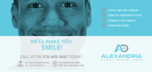Billboard Design by Cristina Boboc for Alexandria Family Dental Care | Design: #18945611
